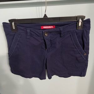 UnionBay Delaney Stretch Short Navy Size 9 Junior New / Nearly New